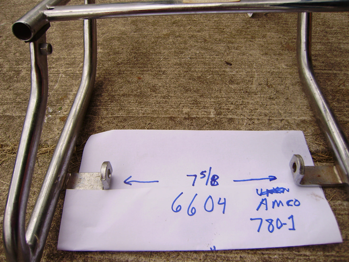 Amco Luggage Rack Marked 780-1,  Unknown Model #5  sku 6604