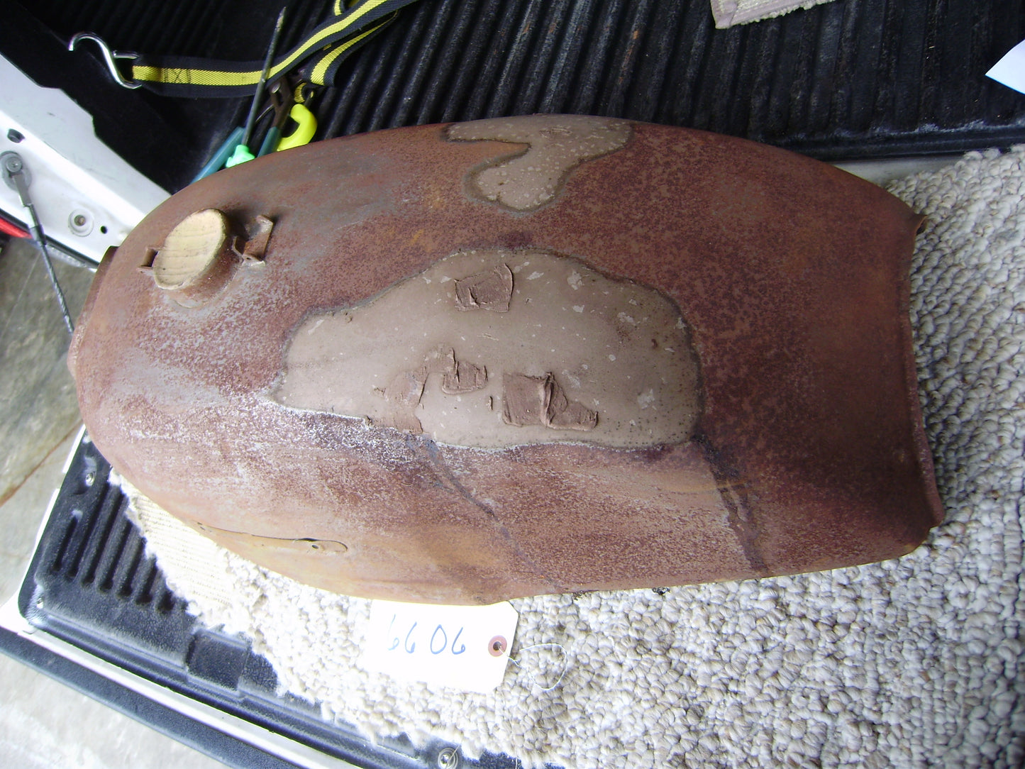 Honda CB500T OEM gas tank sku 6606