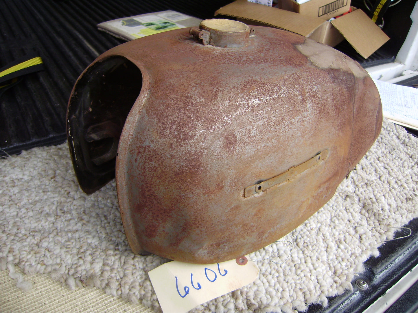 Honda CB500T OEM gas tank sku 6606