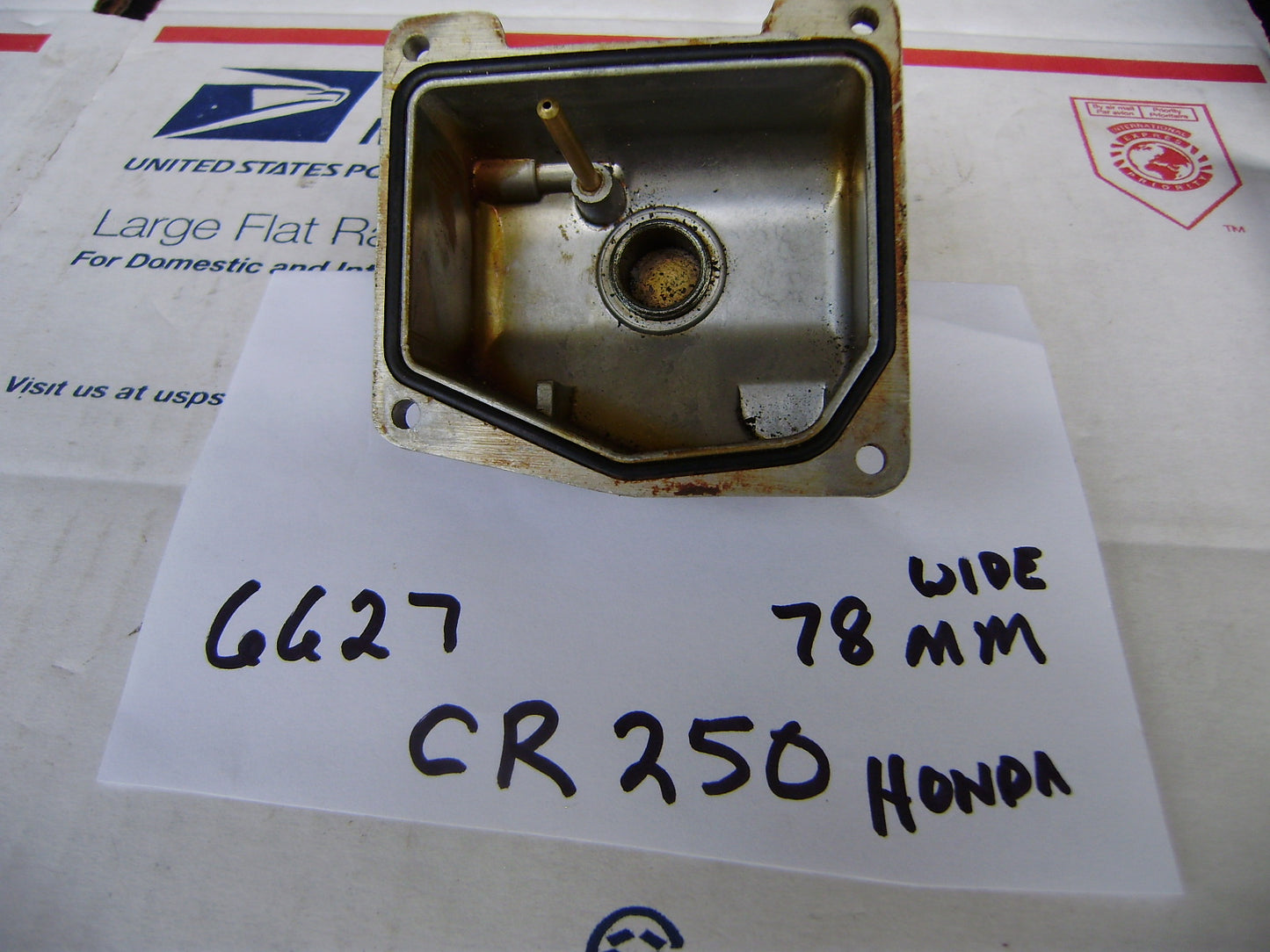 Honda CR250 Elsinore Carburetor Float Bowl  sku 6627