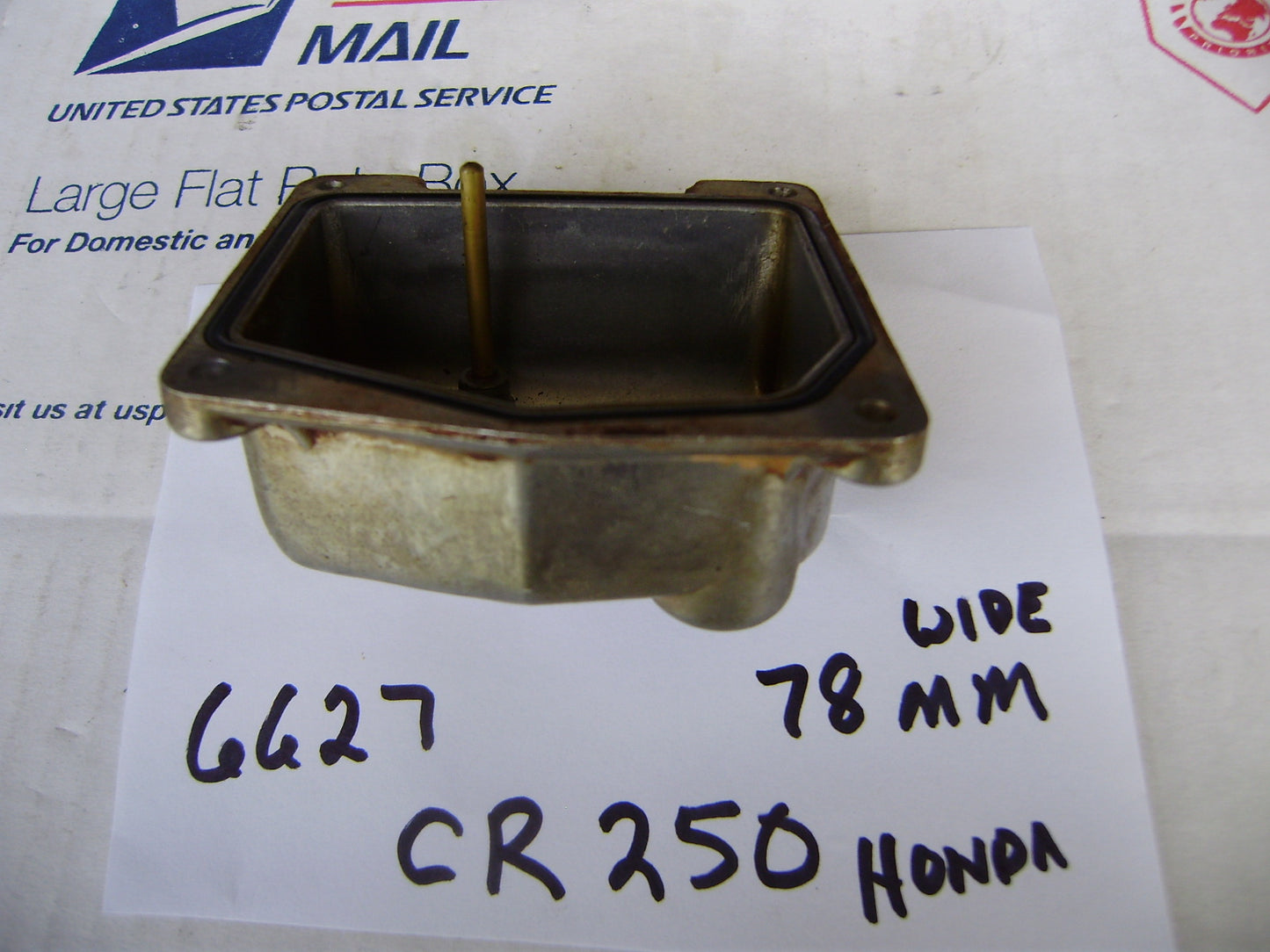 Honda CR250 Elsinore Carburetor Float Bowl  sku 6627