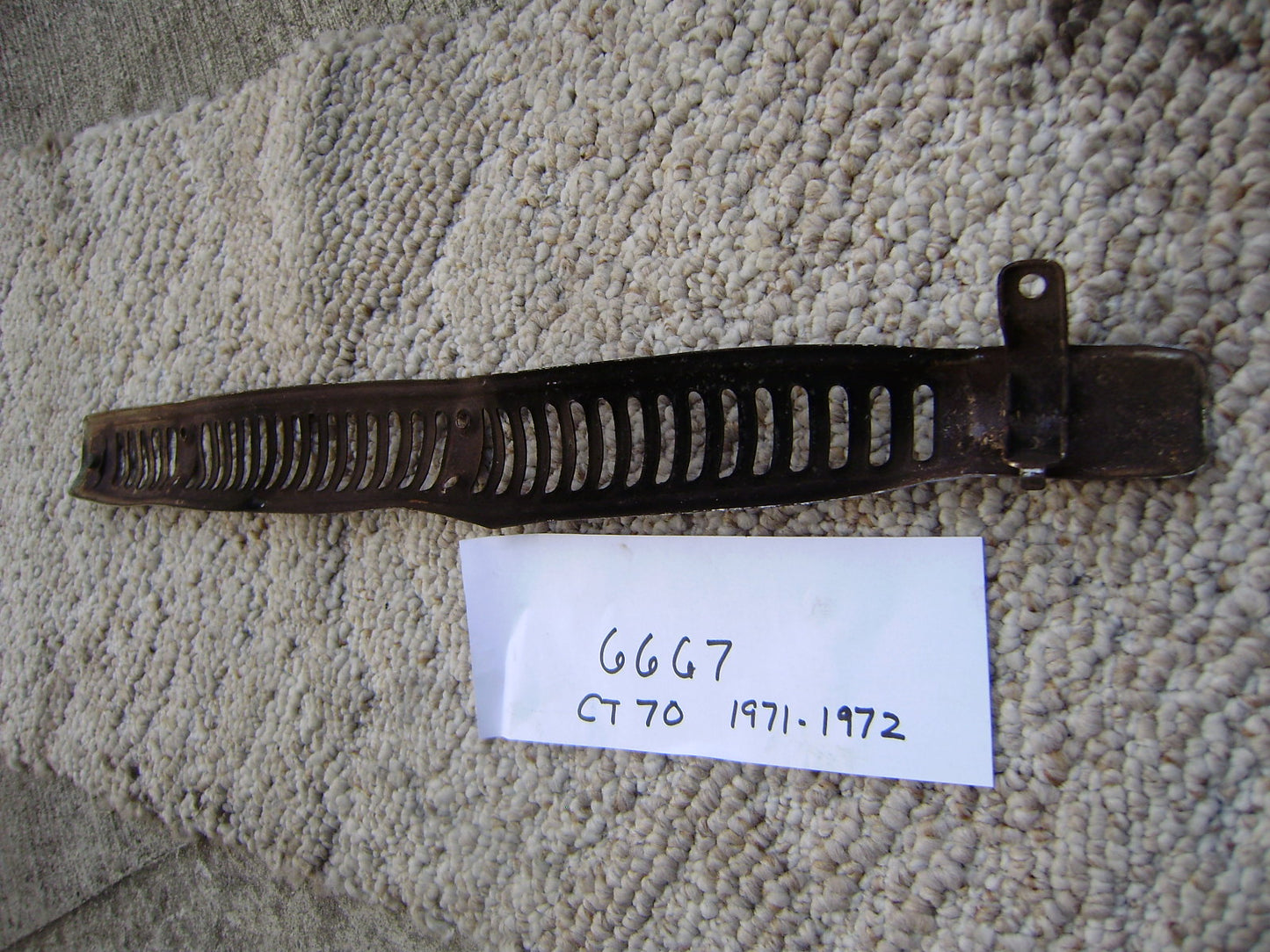 Honda CT70 heat Shield 1970-1971 sku 6667