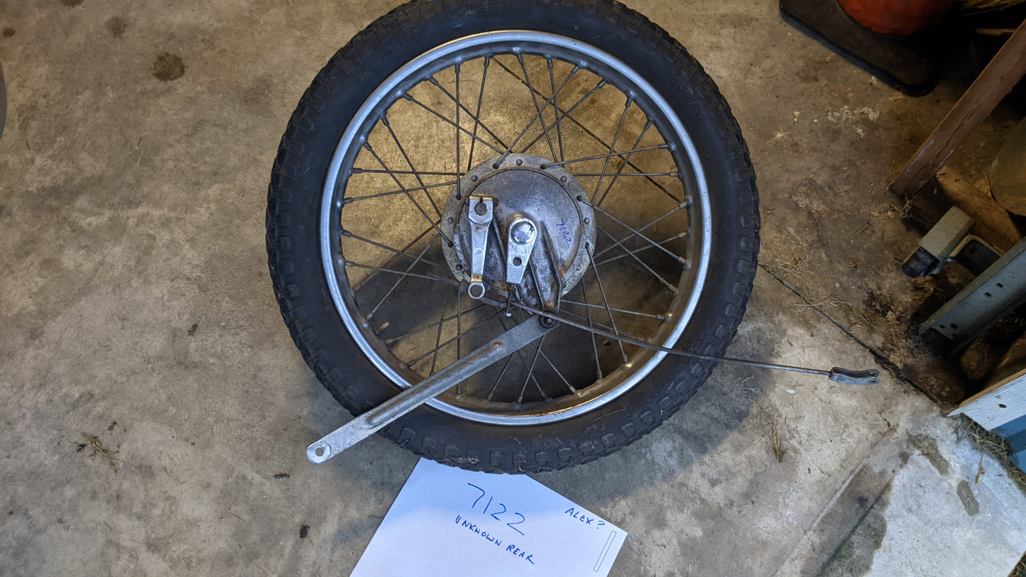 Honda CB175 Rear Rim/sprocket/axle DID 1.60A X18W   my sku 7122