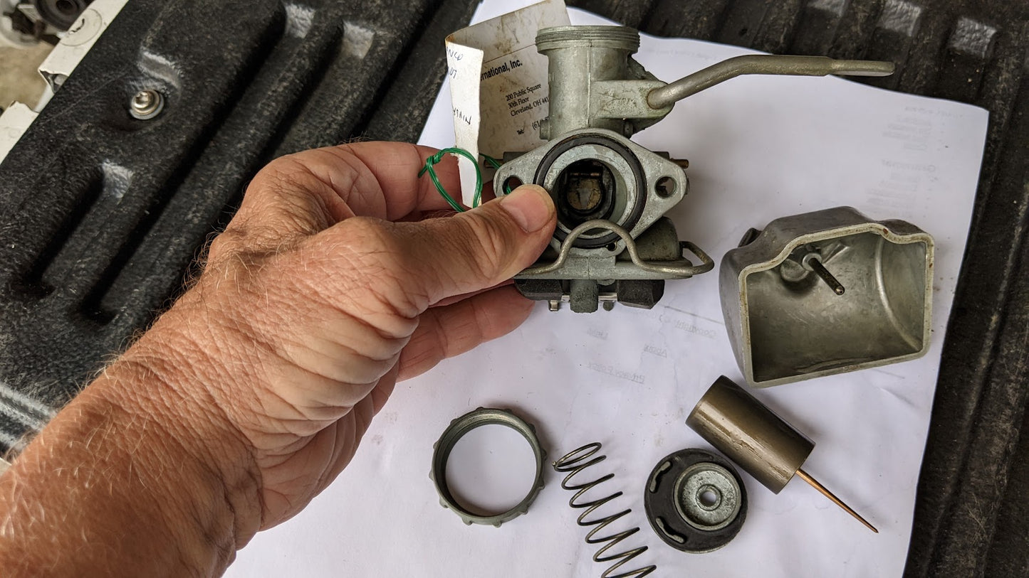 Honda CB125 1974 Keihin Parts Carburetor sku 7153