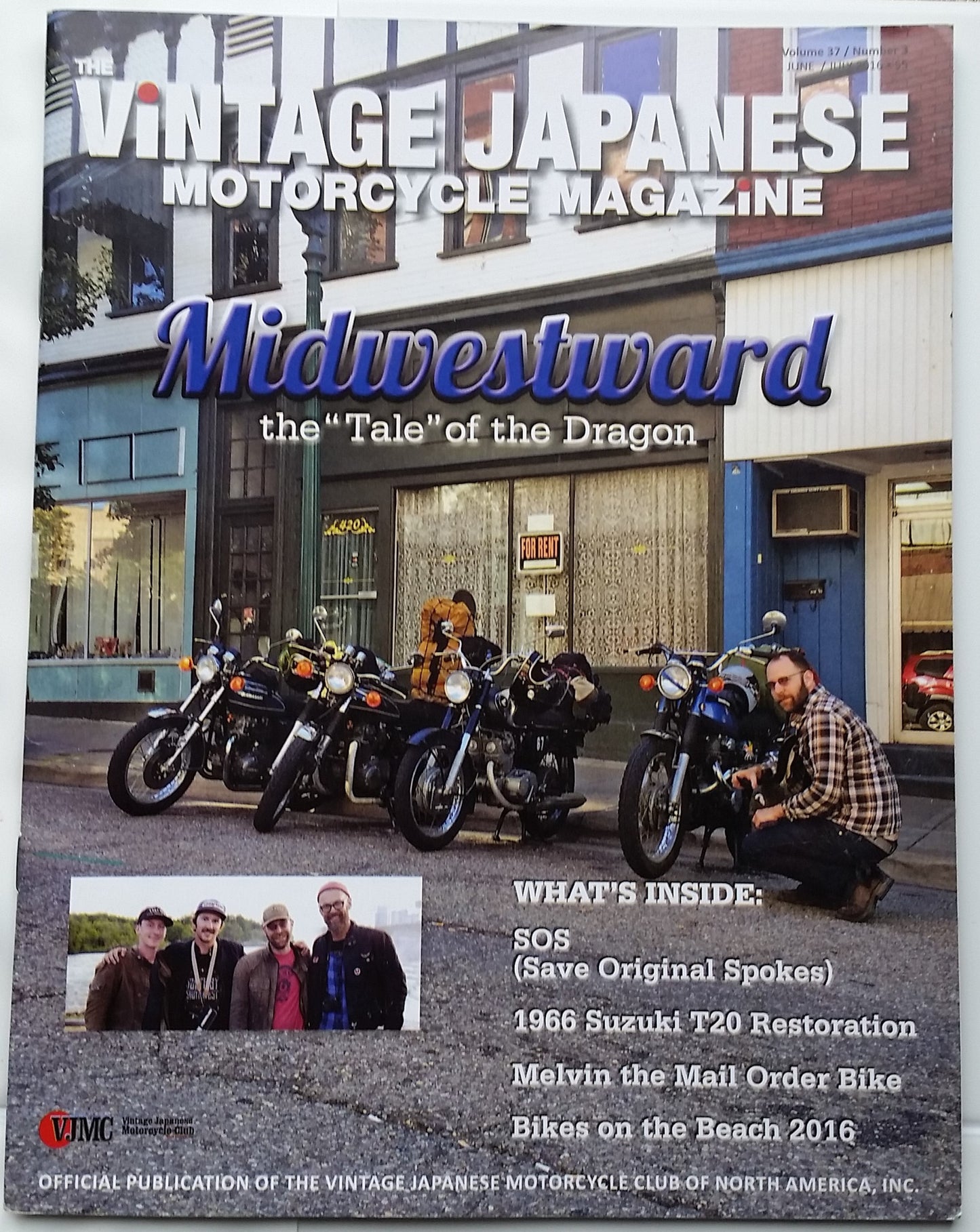 VJMC Magazine Tale of the Dragon June 2016 my sku 5012 Free shipping to USA 48 states
