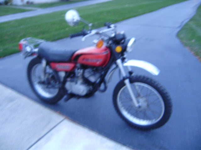 Sold-- Kawasaki G4TR 1974 100cc Project Bike Needs Work
