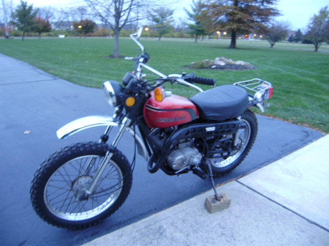 Sold-- Kawasaki G4TR 1974 100cc Project Bike Needs Work