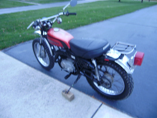 Sold-- Kawasaki G4TR 1974 100cc Project Bike Needs Work