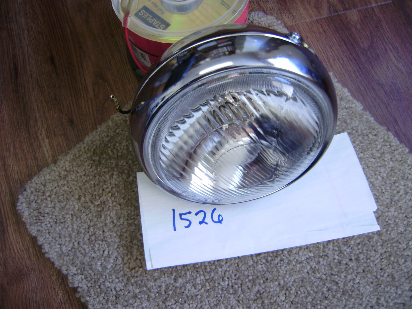 Yamaha RD125  working Headlight  7 Inch 6Volt  sku 1526