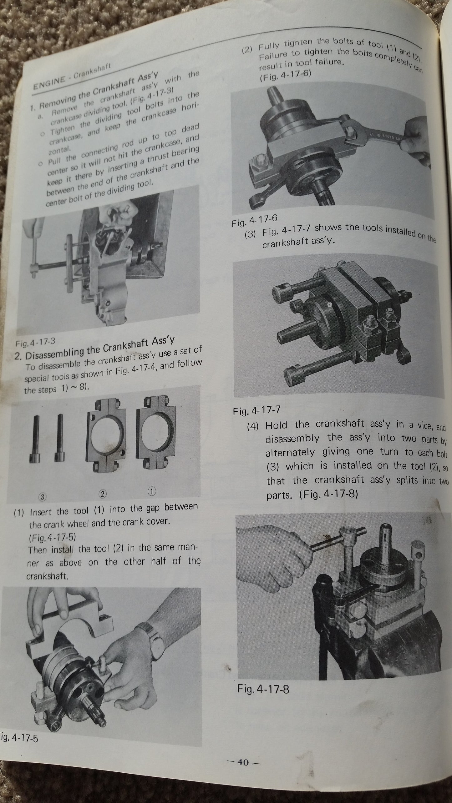Yamaha CS3 200 cc Two Stroke OEM Service Manual 5512
