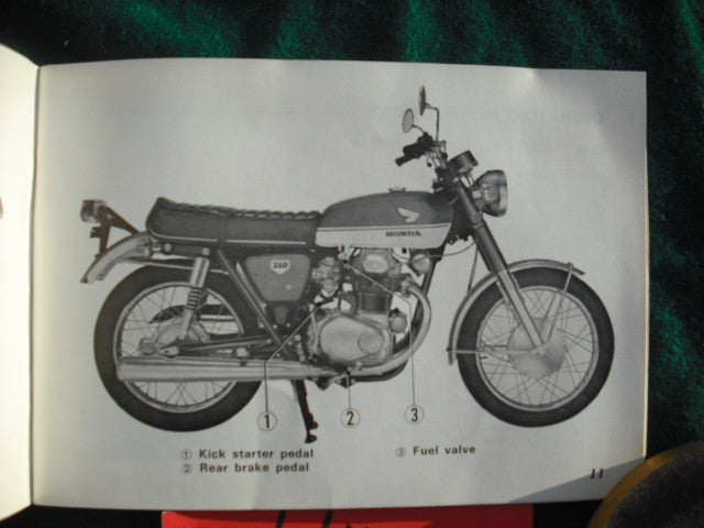 Honda CB350K2 Manual