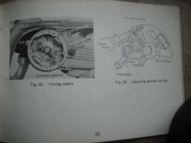 Sold by Invoice 8/7/15 $55.00 Suzuki T125 Stinger 1969 Owners Manual