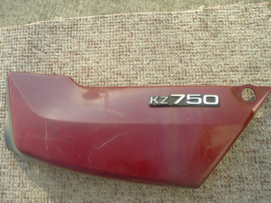 Kawasaki KZ750 Brown left  Sidecover 1070