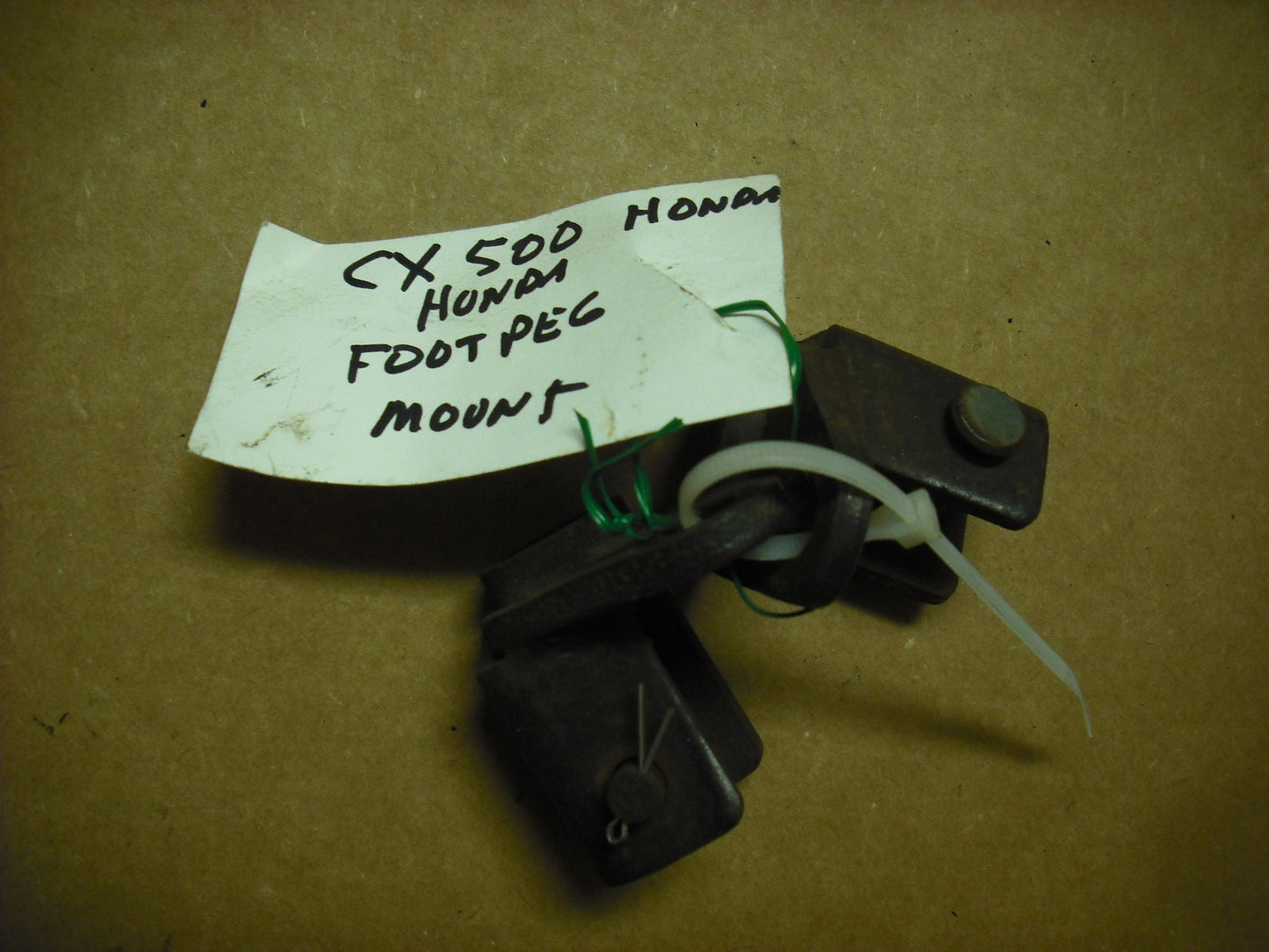 Honda CX500 Footpeg Mounts
