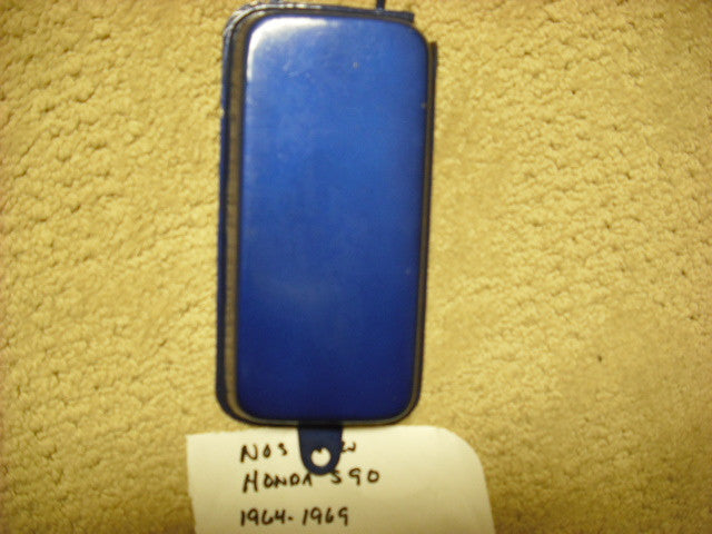 Honda Super 90 Battery Cover Blue NOS New