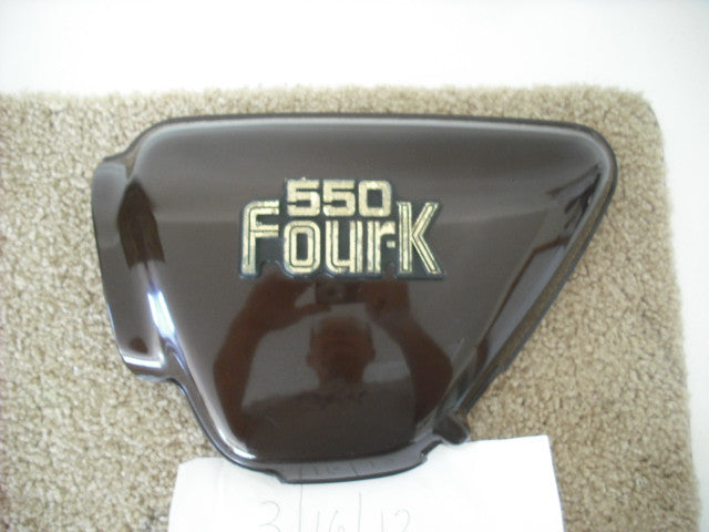 Sold Ebay 5/31/21 Honda CB550K'78 Four sidecover left Candy Alpha Red Honda Part 83700-404 my sku 3154