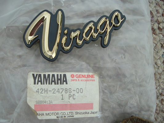 Yamaha Virago Badge  42h24786-00  sku 1146