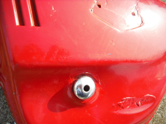 Honda CL350K4K5 Left Red Sidecover 3163