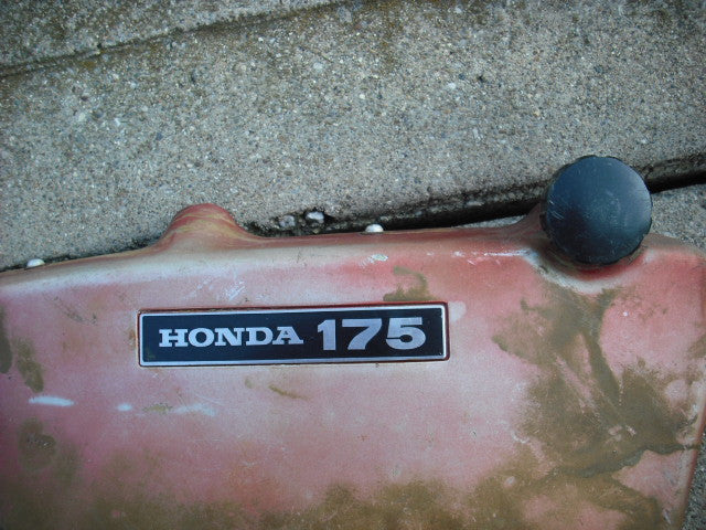 Honda CA175 CD175 Sidecover Red Right my sku 3171