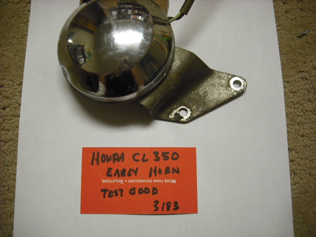 Honda CL350 Horn with mounting