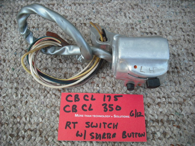 Sold Honda CB CL175 CB CL350 Right Light Switch