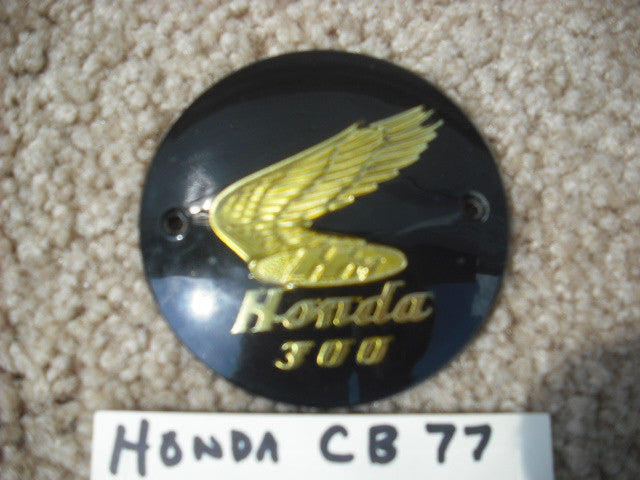 Honda CB77 305 Superhawk New Left Badge 3237