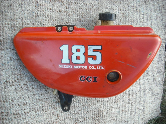 Suzuki TS185 DS185 Orange Oil Tank