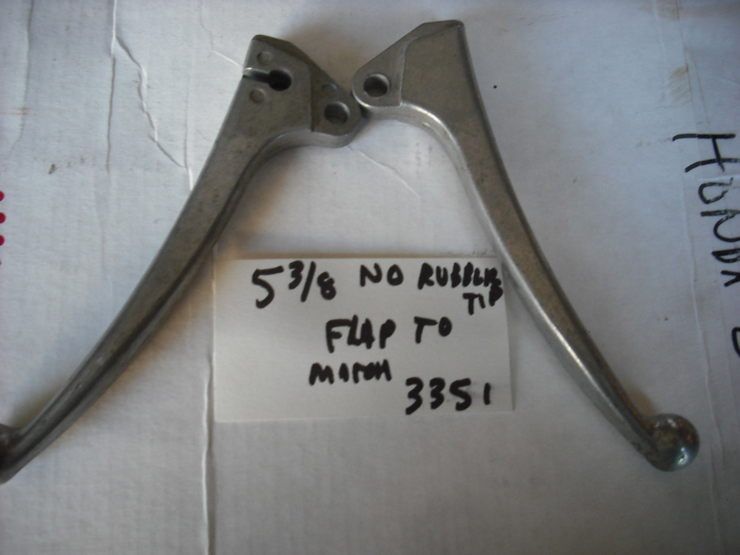 Honda Brake Clutch Lever Pair 5 3/8"3351