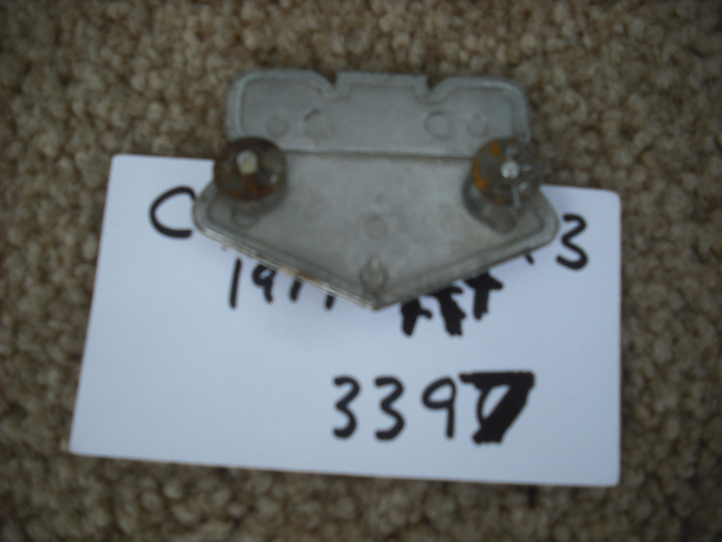 Honda CB350K3 Right Sidecover Badge