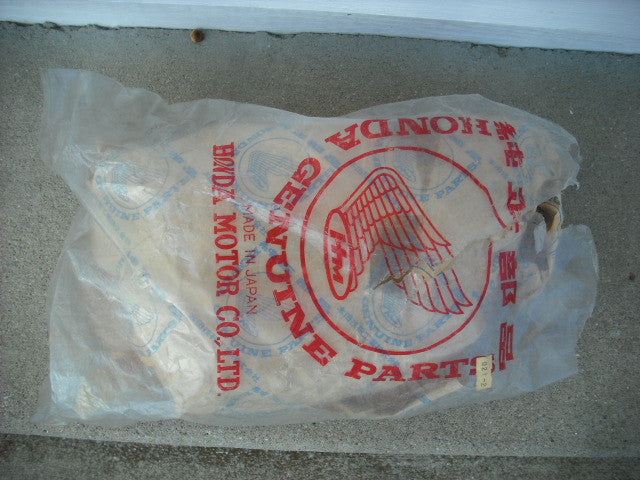 Honda CL200 New Left Sidecover Honda CL200 Left NOS Rivera Blue Sidecover 17331-337-00