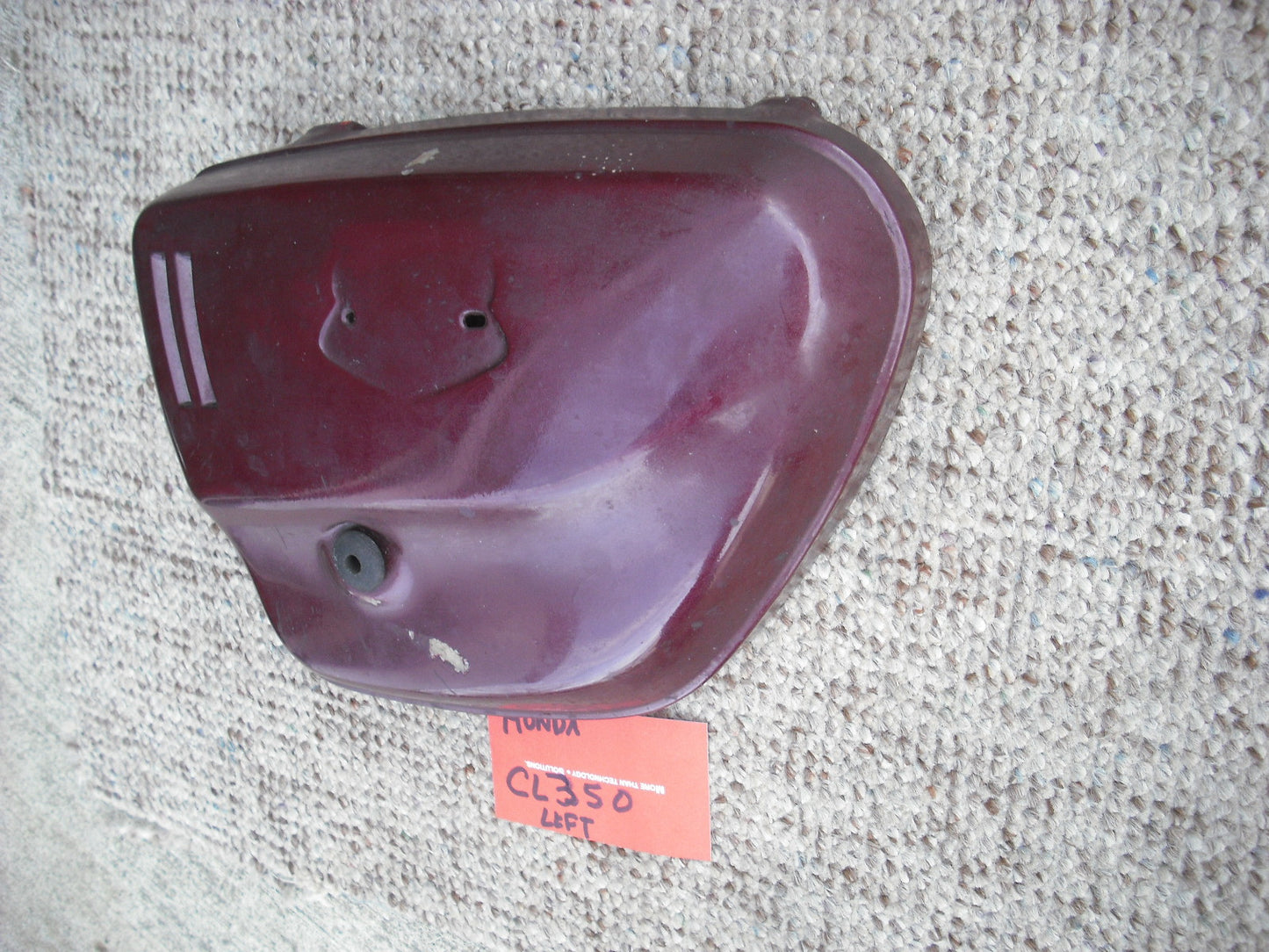 Honda CL350K4K5 Purple Left Sidecover 3471