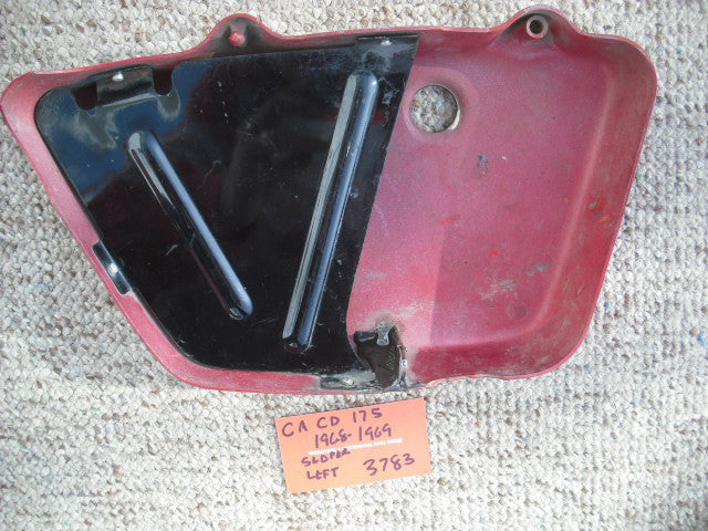 Honda CA175 CD175 sidecover  left sku  3783