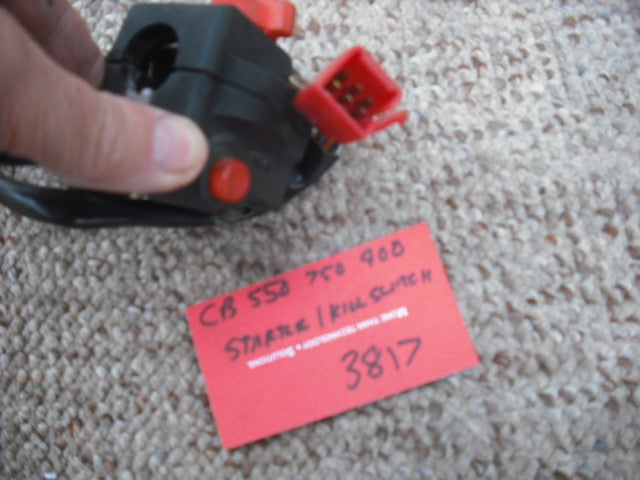 Honda CB550 CB750 CB900 Starter on off switch sku 3817
