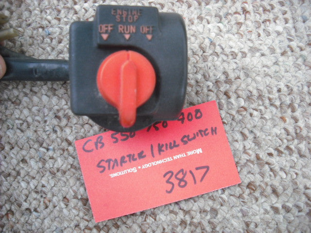 Honda CB550 CB750 CB900 Starter on off switch sku 3817