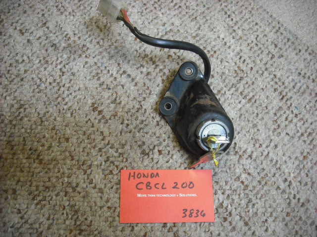 Honda CB175 CL175, CB200 CL200 Ignition Switch with keys sku 3836