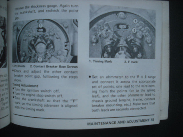 Kawasaki KZ1000 LTD B1 Owners manual 99964-0007-01 3925