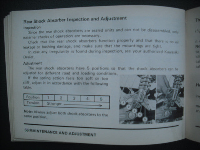 Kawasaki F9-C 350 cc Owners Manual 99997-841 sku 3923