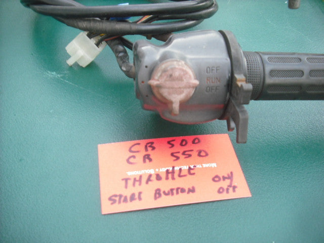 Honda CB550  throttle kill switch start button  sku 3955