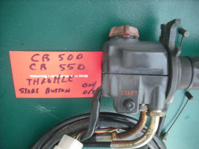 Honda CB550  throttle kill switch start button  sku 3955