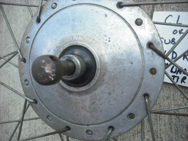 Honda 18" front wheel hub brakes complete