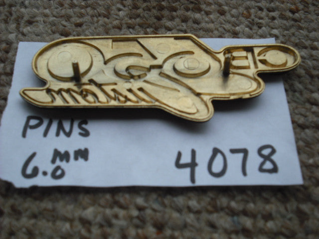 Honda CB 650 Custom Sidecover Badge