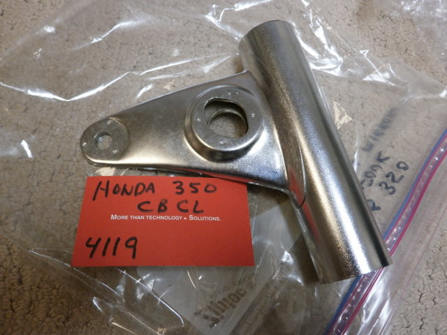 Cannot find 05102020 Honda CL350 CL450 Left Chrome Fork Ear sku 4119