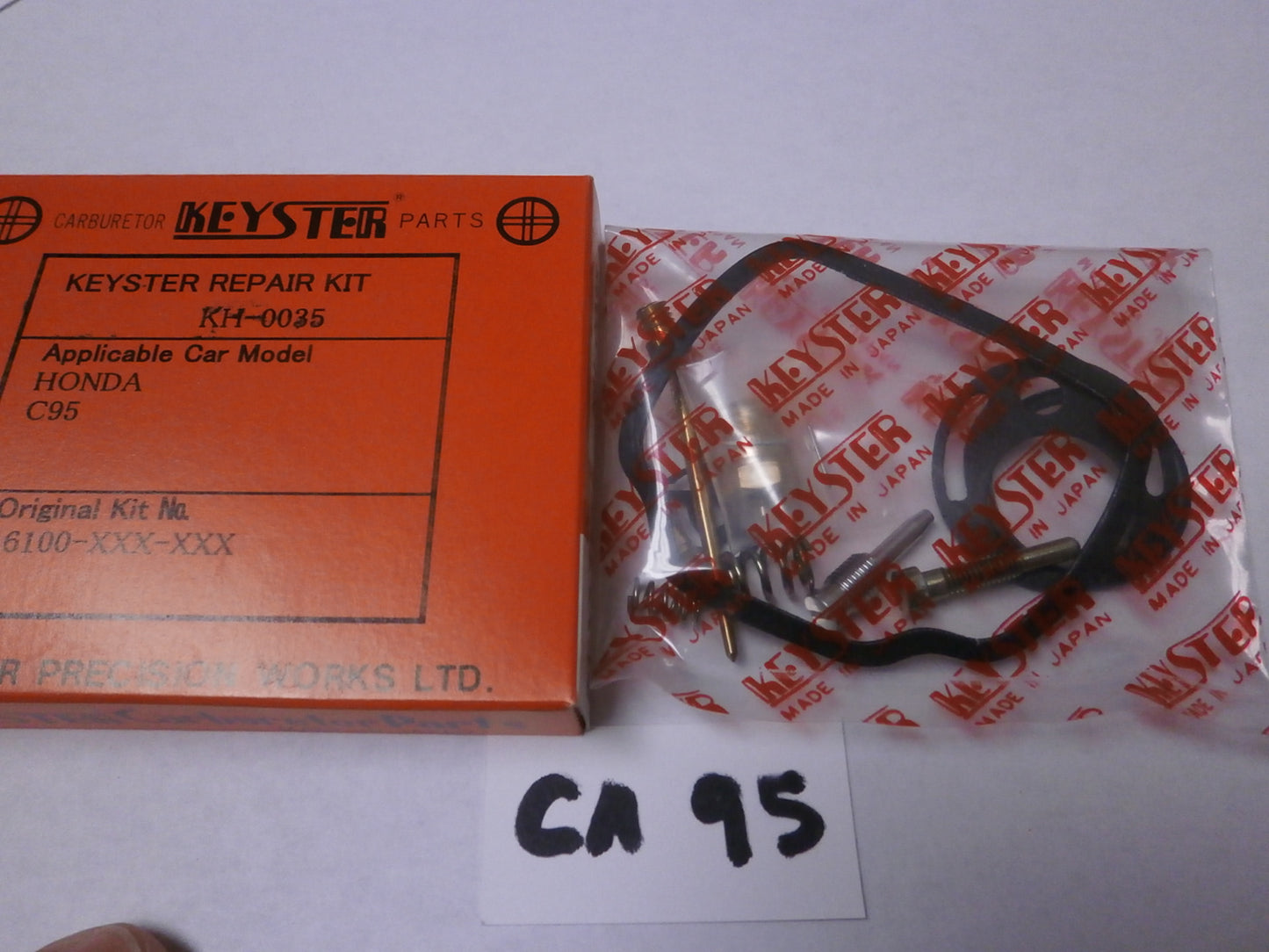 Honda C95 150 Benly Carburetor Rebuild Kit sku 4235