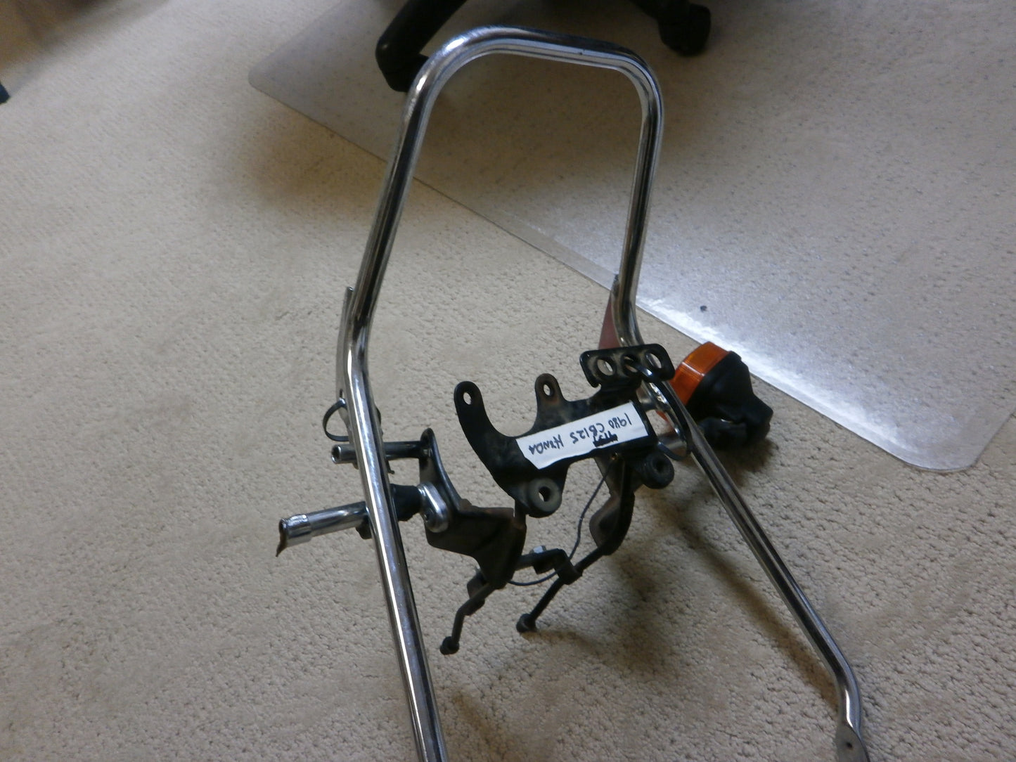 Honda 1984-1985 CB125 Turn Signal and bracket