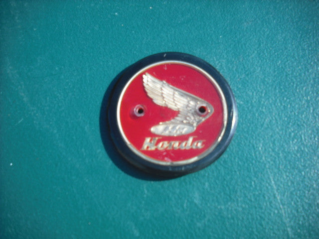 Honda Sport 65 S65 Left Gas Tank Badge 1774