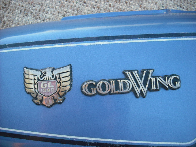 Honda Gold Wing GL1200 Sidecover right blue 83600-MG9-0000 sku 1787