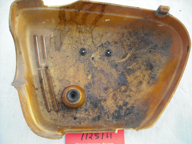 Honda CB350K3 sidecover right Candy Gold  sku 1965