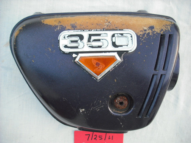 Honda CB350K4 Sidecover Right Iris Purple Metallic sku 1969
