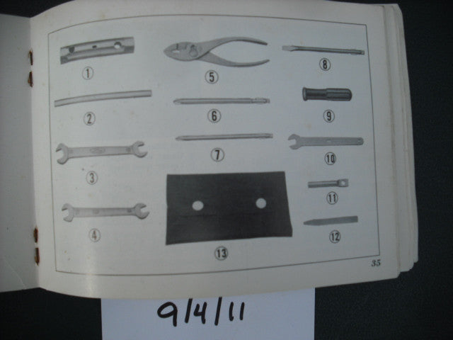 Honda CL70 K1 Owners Manual  sku 1984