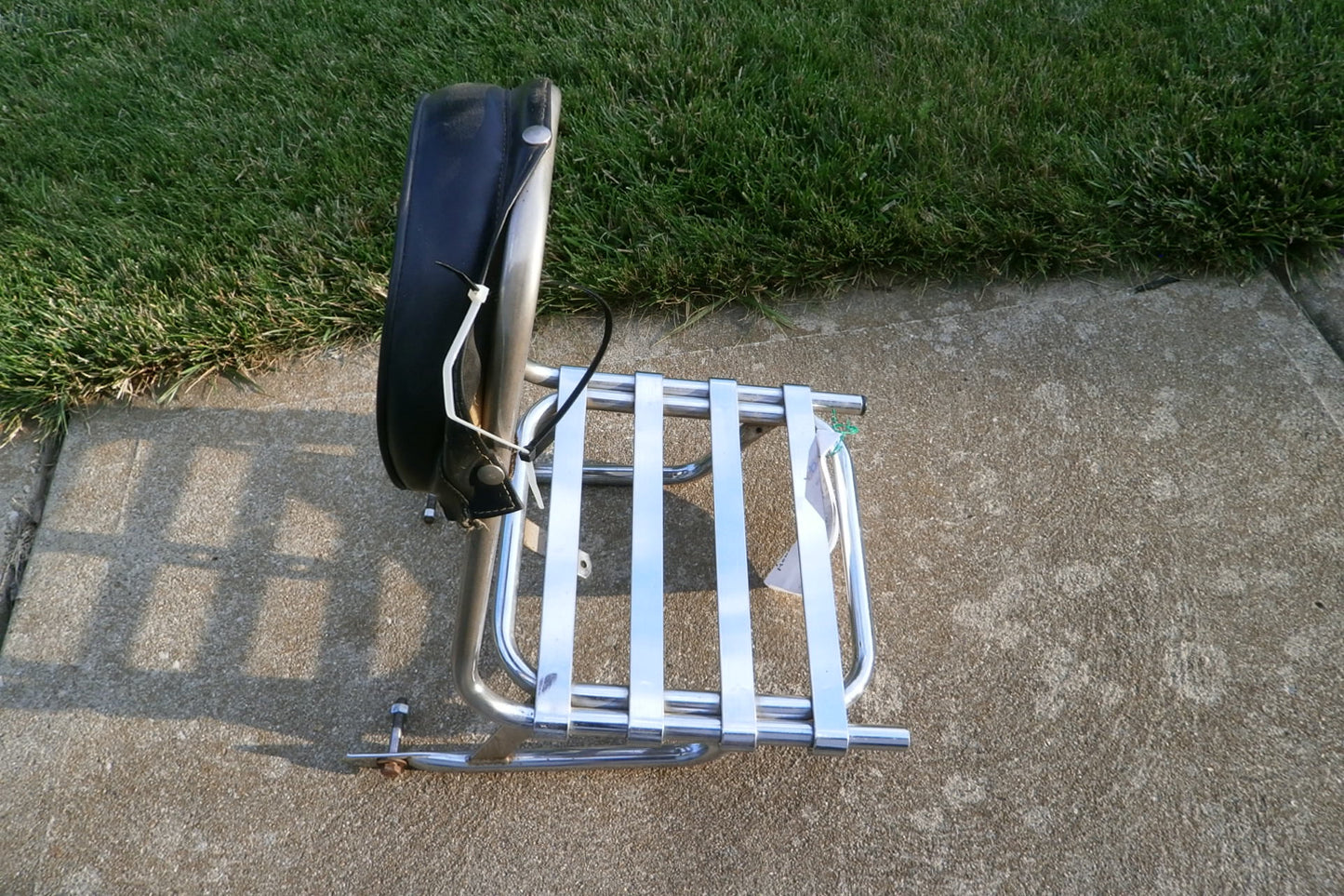 Honda CB450 Luggage Rack with Back Rest 4267